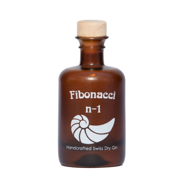 Fibonacci n-1 Mini (50 ml): Handcrafted Swiss Dry Gin
